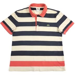 Lacoste Striped Polo shirt small